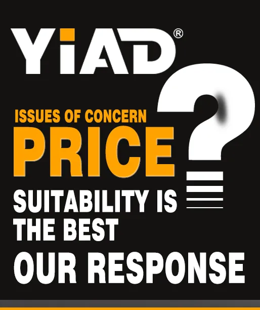 Price positioning of YIAD's products