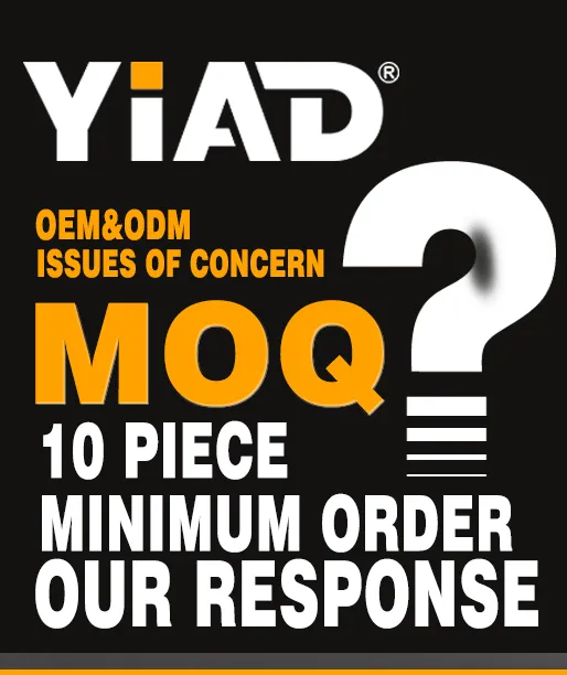 MOQ for OEM and ODM products