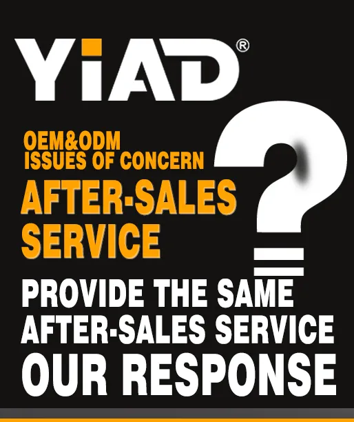 Can customized products provide after-sales service?