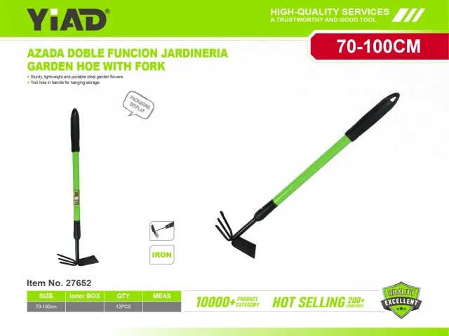 GARDEN HOE WITH FORK 27652