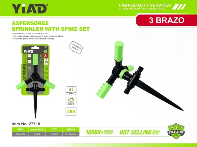 SPRINKLER WITH SPIKE SET 27718