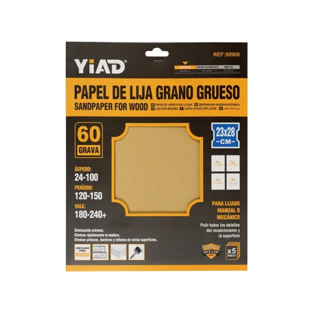 SANDPAPER FOR WOOD 50909