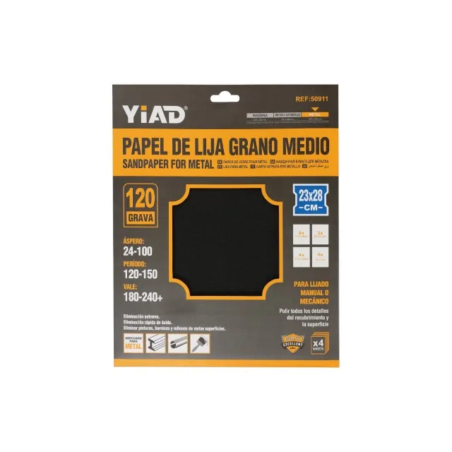 SANDPAPER FOR METAL 50911