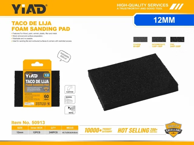 FOAM SANDING PAD 50913