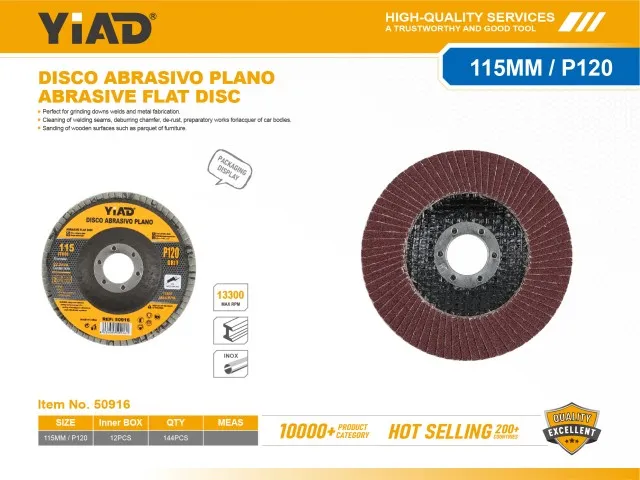ABRASIVE FLAT DISC 50916
