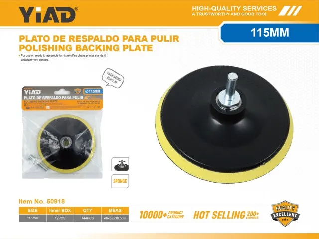 POLISHING BACKING PLATE 50918