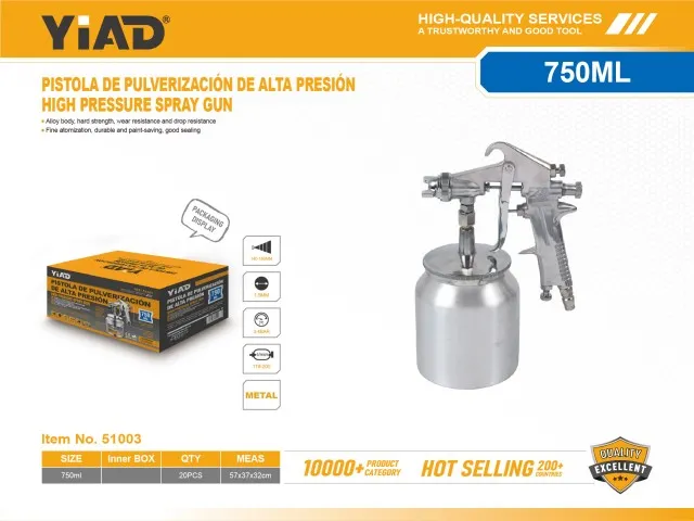 High pressure spray gun 51003