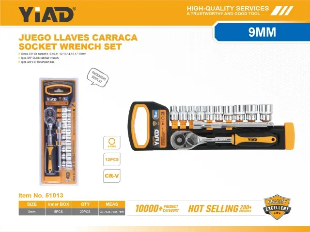 Socket Wrench Set 51013