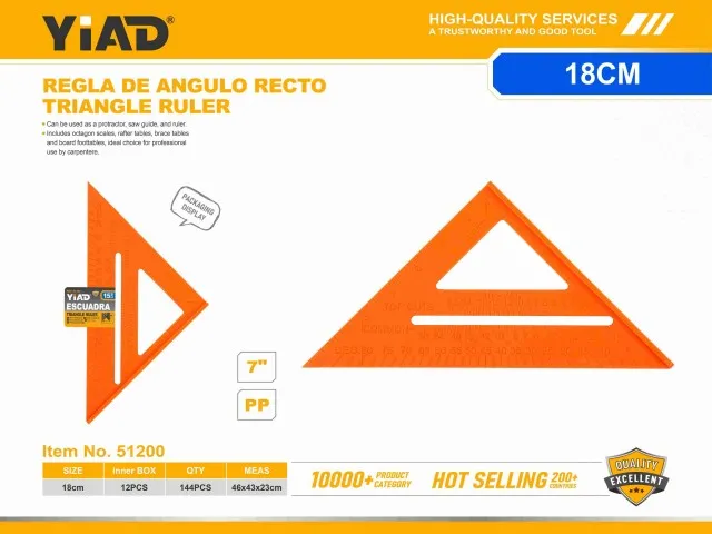 TRIANGLE RULER 51200