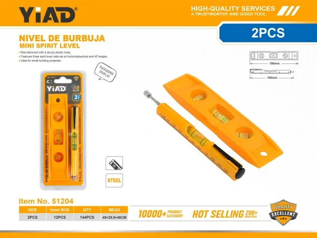MINI SPIRIT LEVEL 51204
