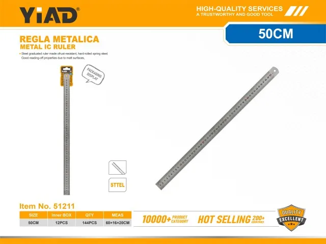 METALIC RULER 51211