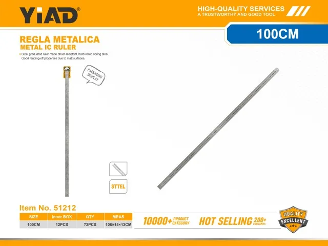 METALIC RULER 51212