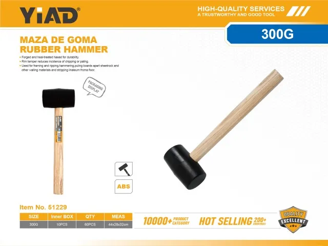RUBBER HAMMER 51229