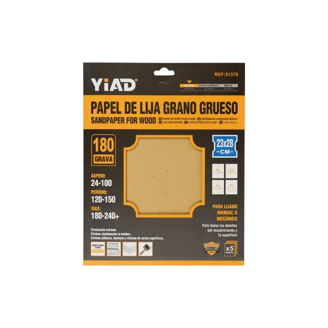 SANDPAPER FOR WOOD 51376
