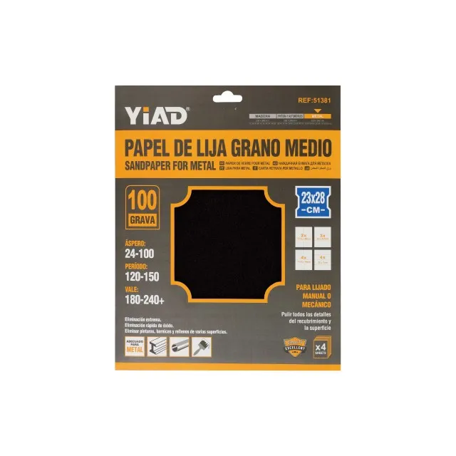 SANDPAPER FOR METAL 51381