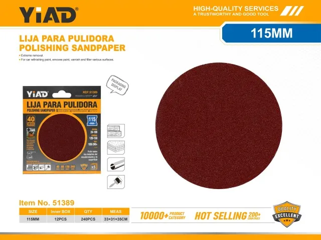 POLISHING SANDPAPER 51389