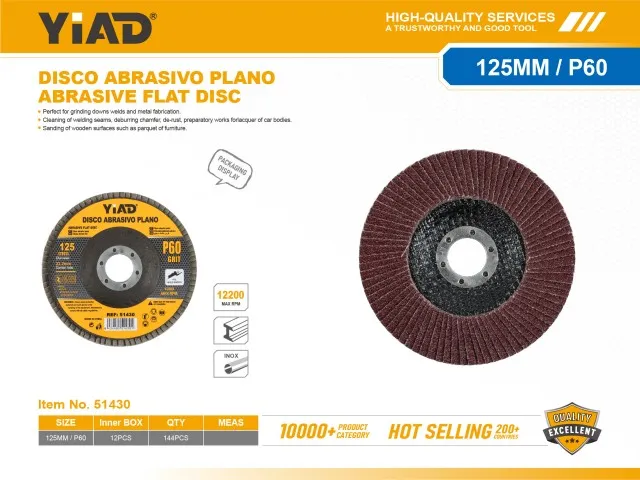ABRASIVE FLAT DISC 51430