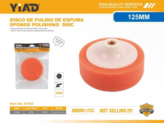 SPONGE POLISHING  DISC 51452