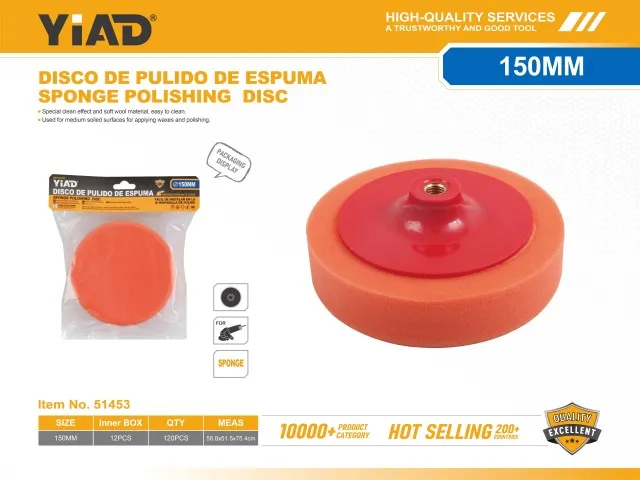 SPONGE POLISHING  DISC 51453
