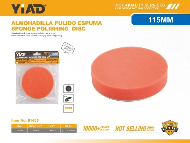 SPONGE POLISHING  DISC 51455