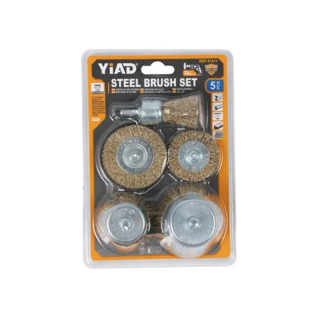 STEEL BRUSH SET 51511