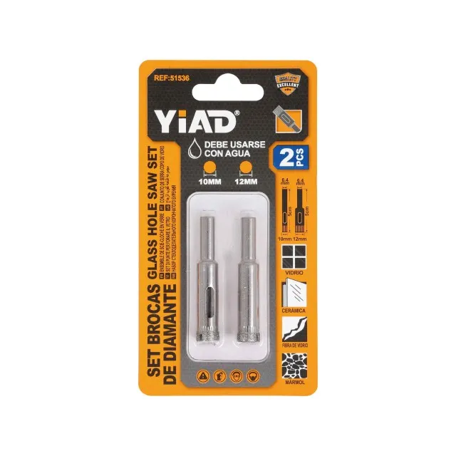 GLASS HOLE SAW SET 51536