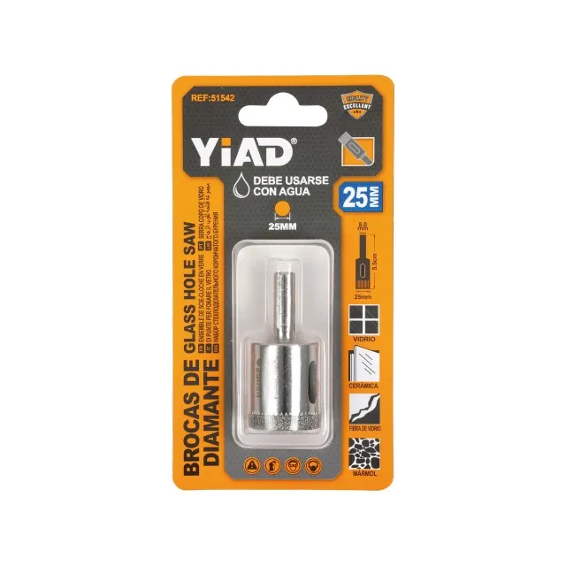 GLASS HOLE SAW SET 51542