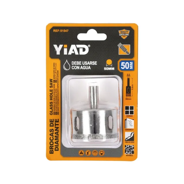 GLASS HOLE SAW SET 51547