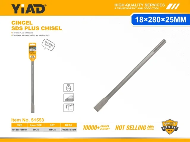SDS PLUS CHISEL 51553