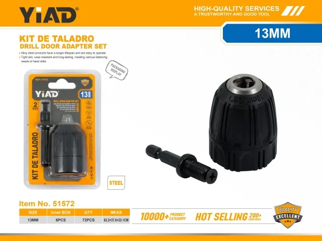 DRILL DOOR ADAPTER SET 51572