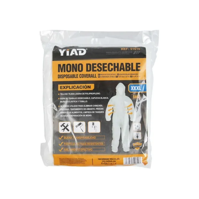 DISPOSABLE COVERALL 51610