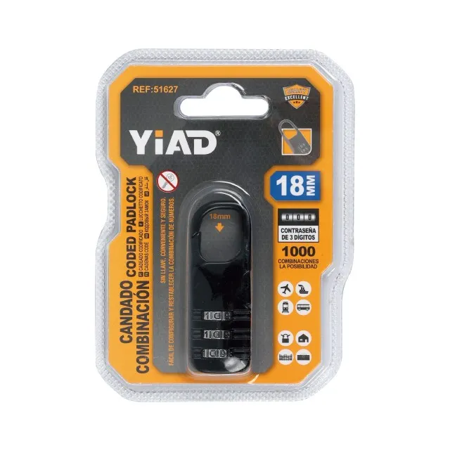 CODED PADLOCK 51627