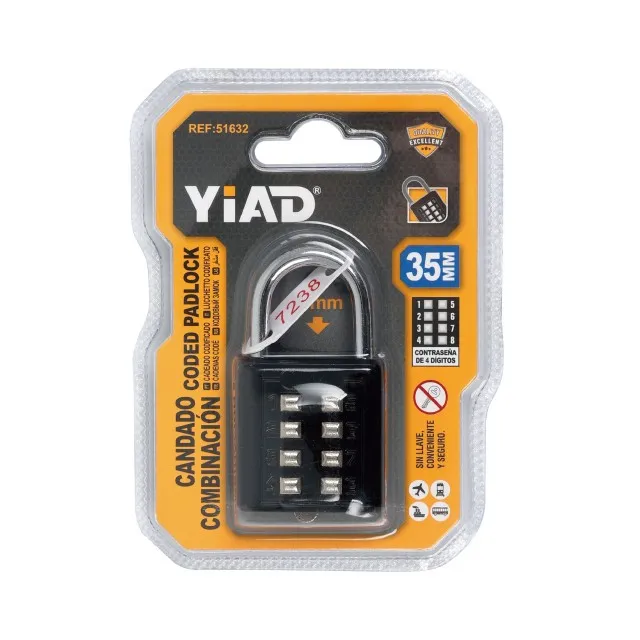 CODED PADLOCK 51632