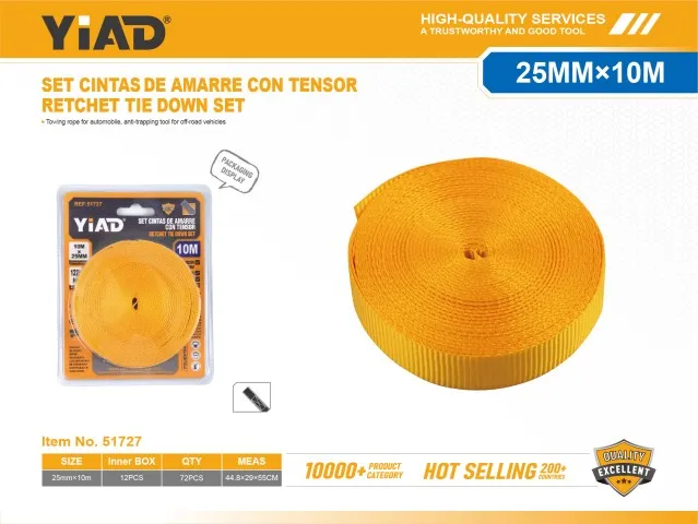 RETCHET TIE DOWN SET 51727