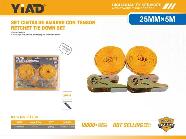 RETCHET TIE DOWN SET 51730