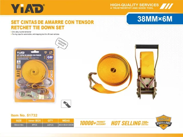 RETCHET TIE DOWN SET 51732