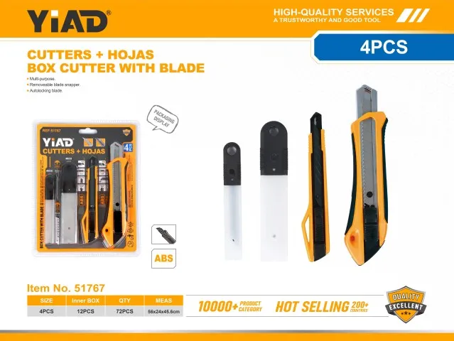 BOX CUTTER WITH BLADE 51767