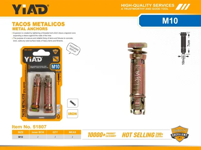 METAL ANCHORS 51807