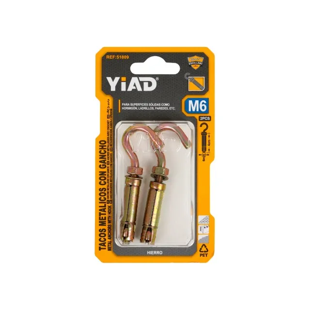 METAL ANCHORS WITH HOOK 51809