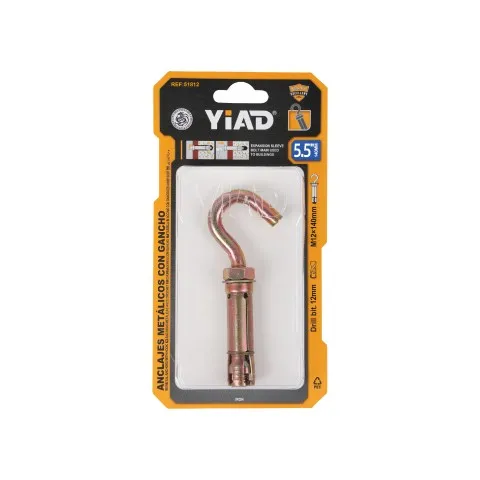 METAL ANCHORS WITH HOOK 51812