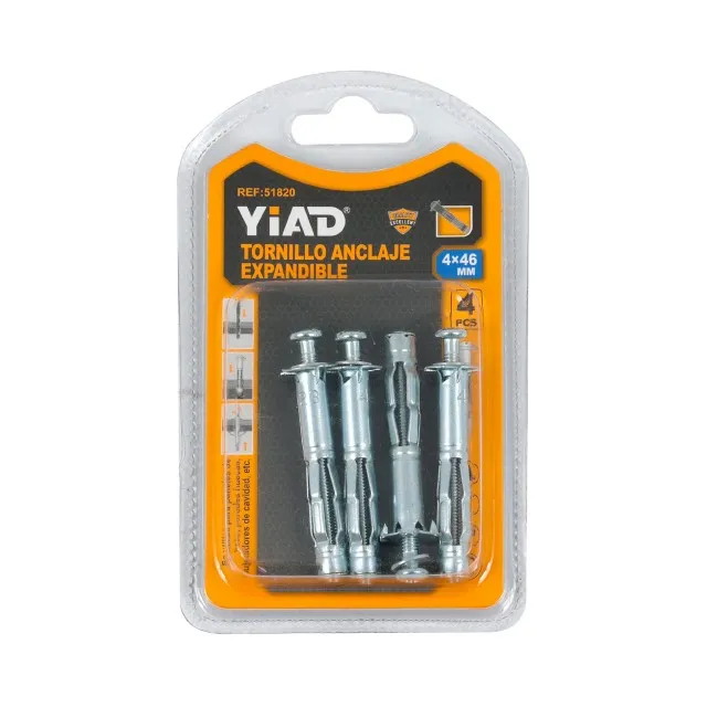 EXPANDABLE METAL WALL PLUG 51820