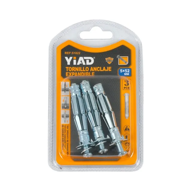 EXPANDABLE METAL WALL PLUG 51822