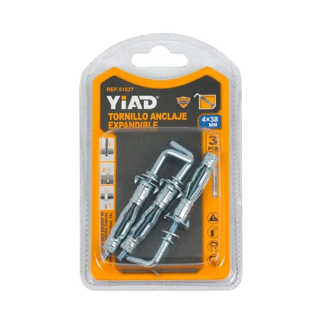 EXPANDABLE METAL WALL PLUG 51827