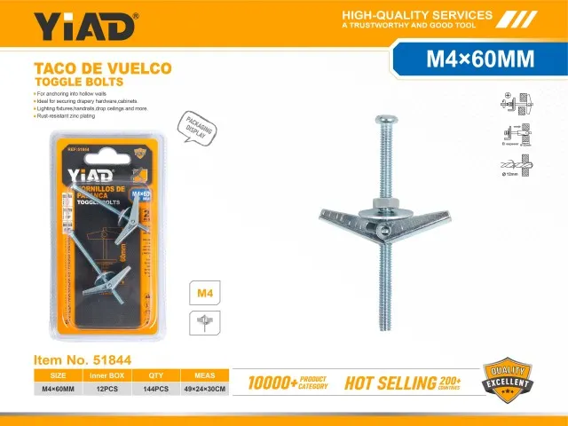 TOGGLE BOLTS 51844