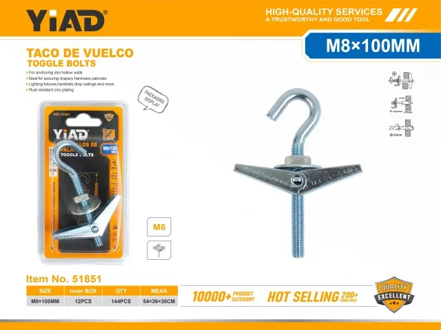 TOGGLE BOLTS 51851