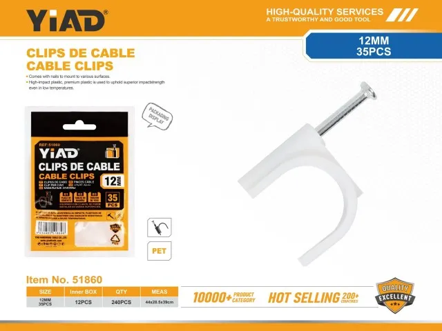 CABLE CLIPS 51860