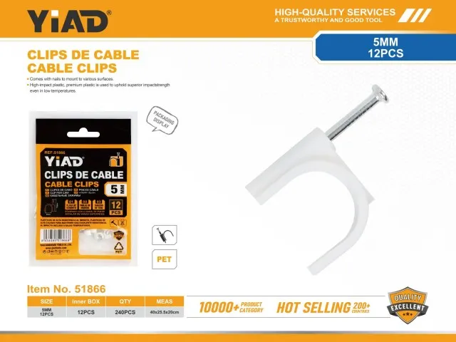 CABLE CLIPS 51866