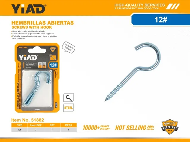 SCREWS WITH HOOK 51882