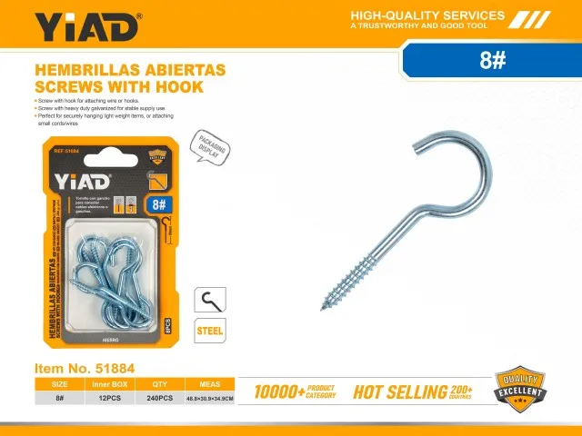 SCREWS WITH HOOK 51884