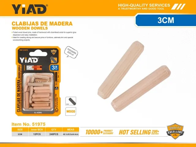 WOODEN DOWELS 51975